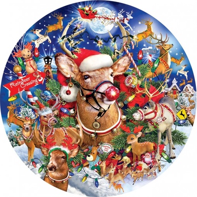 Sunsout Reindeer Madness 1000 dielov
