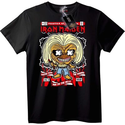 NOONEBRAND Тениска Iron Maiden Призрак - XL, White