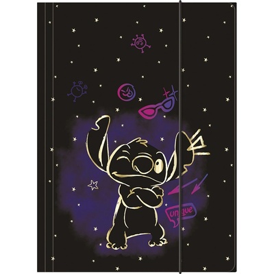 COOLPACK Гумена папка COOLPACK Stitch Gold 3rd A/4 R01126PTR (R01126PTR)