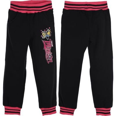 SUN CITY Dívčí tepláky Mimoni černé3