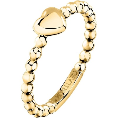 Morellato pozlacený prsten se srdíčkem Talismani SAIX29