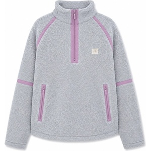 Mazine Дамско поларено яке Mazine Women's Sherpa Half-Zip Fleece jacket - Ice Blue (105-7860-0114)