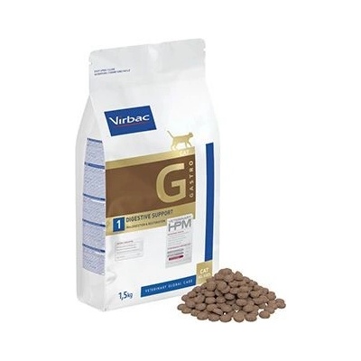 Virbac VET HPM Cat Digestive Support G 1,5 kg