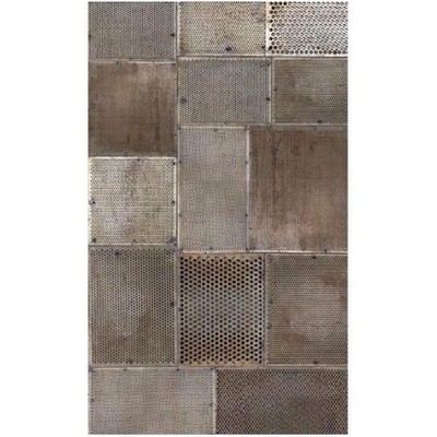 DIMEX MS-2-0182 Vliesová fototapeta na zeď Oprýskaný kov, rozmery 150 x 250 cm