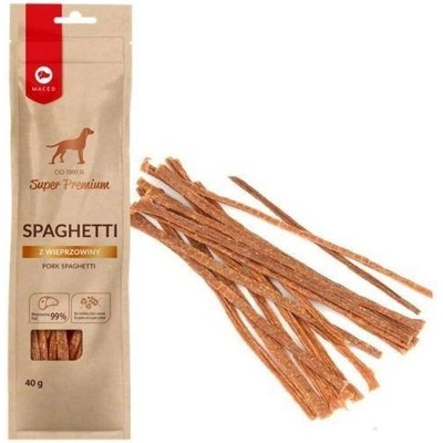 MACED Super Premium Špagety s vepřovým masem 40 g
