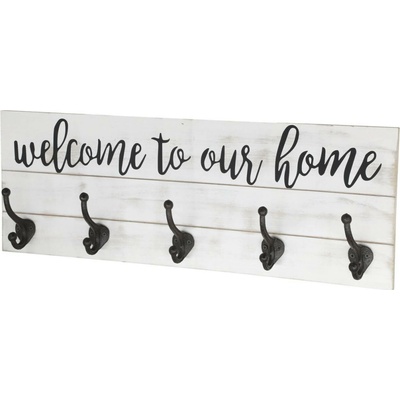Chic Antique Welcome 70 x 8 x 25 cm krémový antik