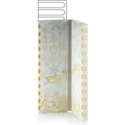 Sada adventných kalendárov Silikomart s podstavcami na čokolády, 2 ks