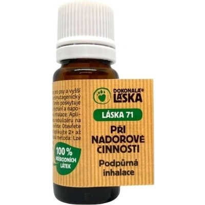 Dokonalá láska 71 Při nádorové činnosti podpůrná inhalace