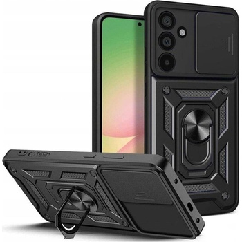 Tech-Protect Калъф с Предпазител за Камера и Стойка за Samsung A57, Tech-Protect CamShield Pro Case, Черен (5906302390960)