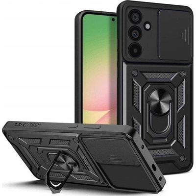 Tech-Protect Калъф с Предпазител за Камера и Стойка за Samsung A57, Tech-Protect CamShield Pro Case, Черен (5906302390960)