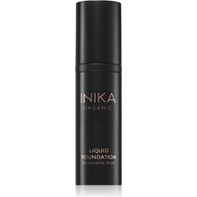 Inika Organic Make-up Liquid Foundation with Hyaluronic Acid Porcelain 30 ml