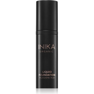 Inika Organic Make-up Liquid Foundation with Hyaluronic Acid Porcelain 30 ml