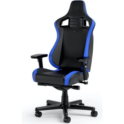 Noblechairs EPIC Compact, čierna/carbon/modrá