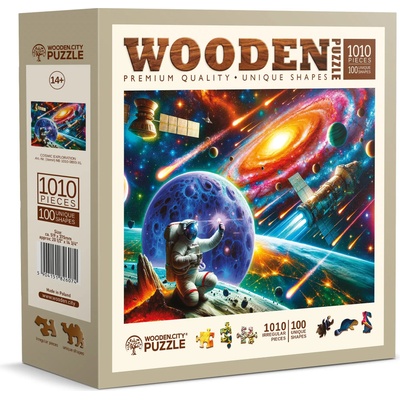 Wooden City - Puzzle Cosmic Exploration - 1 000 piese
