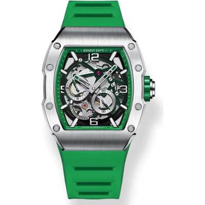 Bonest gatti Мъжки часовник Bonest Gatti Lumiеre Helvеtique, Автоматичен, Зелен (BG9903-A4)
