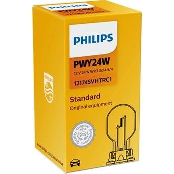 Image 1 of Philips Крушка, мигач philips pwy24w, 12v, 24w, 1 бр