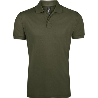 Soľs PRIME men pánské polo triko SL00571 Army