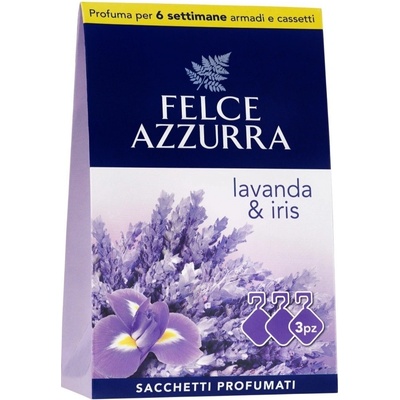 Felce Azzurra vonné sáčky do skříně Lavanda a Iris 3 ks – Zboží Dáma