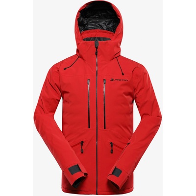 ALPINE PRO Мъжко ски яке с мембрана за сняг от ptx ALPINE PRO REAS олимпийско червено ALPINE PRO | Cherven | МЪЖЕ | XS