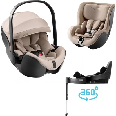 Britax Römer SET Baby-Safe Pro + Vario Base 5Z + Dualfix 5z 2025 Style Teak