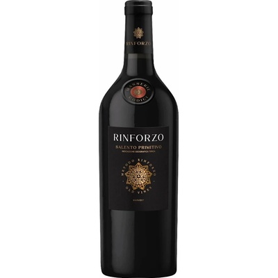 Mondo del Vino Itinera Primitivo IGT Rinforzo Salento 2019 14,5% 0,75 l (holá láhev)