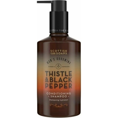 Scottish Fine Soaps Thistle & Black Pepper šampón pre mužov 300 ml