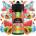 Bombo Bar Juice Hyper Boost Watermelon Papaya Ice 10ml/120ml