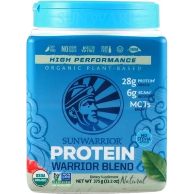 Sunwarrior Protein Warrior Blend | with Pea, Hemp & Goji Berry [375 грама] Натурален