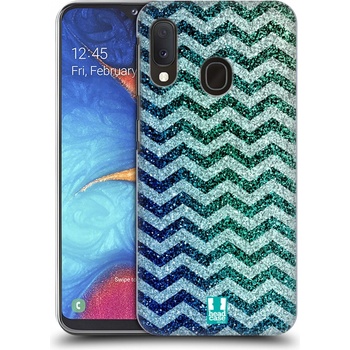 Pouzdro Head Case Samsung Galaxy A20e MIX CHEVRON