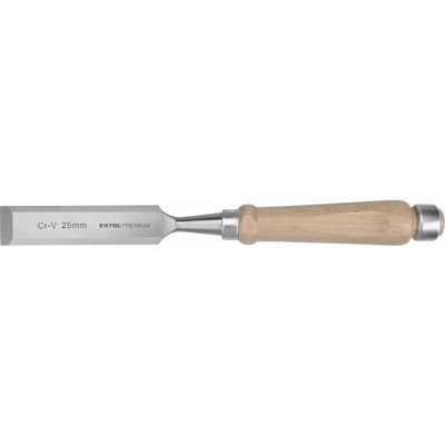 EXTOL PREMIUM EXTOL Dláto s bukovou rukojetí, 25mm, délka 280mm CrV 8812325