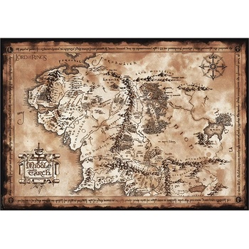 Mapa Středozemě