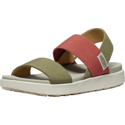 Keen Elle Backstrap Sandal 1028540 Martini Olive/Baked Clay – Zbozi.Blesk.cz