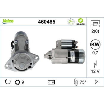 Štartér VALEO 460485