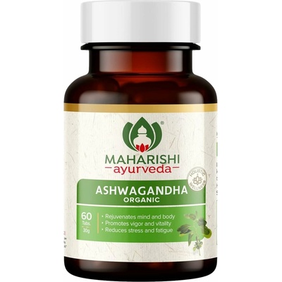 Maharishi Ayurveda Ashwagandha BIO energia vitalita sex 60 tabliet