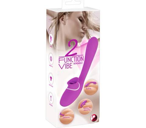 You2Toys 2 Function Bendable Licking Vibe