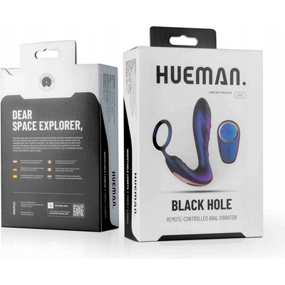 Hueman Hole Anal Vibrator With Cockring