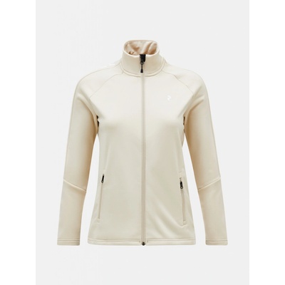 Peak Performance W Rider Zip Jacket Sand Fog