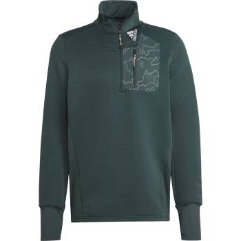 Adidas Мъжка блуза Adidas X-City quarter Zip Sweatshirt Mens - Shadow Green