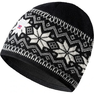Dale of Norway Зимна шапка (beanie) Dale of norway Garmisch Hat Beanie - Black / Off White / Dark Charcoal - размер One Size (204-3013-0811)