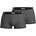 Boss Боксерки Boss Mens BOSS Bodywear 2 Pack Logo Waistband Boxers - Grey 032
