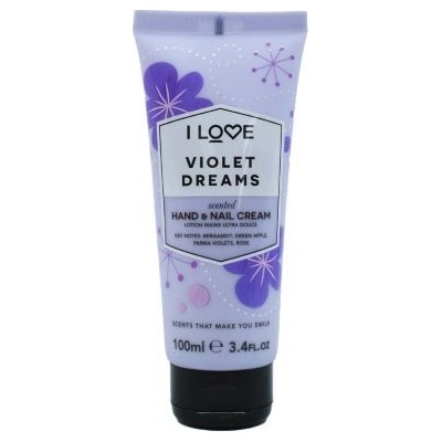 I Love Violet Dreams krém na ruky 100 ml