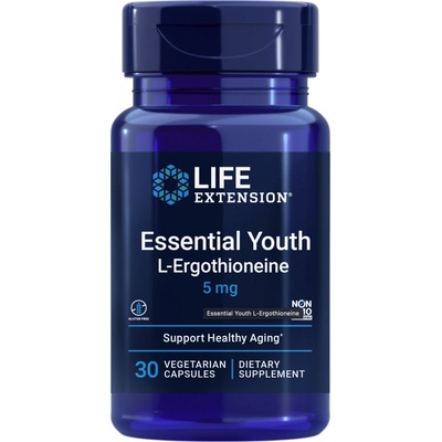 Life Extension Essential Youth L-Ergothioneine 30 vegetariánská kapsle, 5 mg