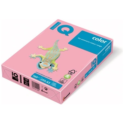 IQ Kopírovací papír A4 IQ 160g color růžový