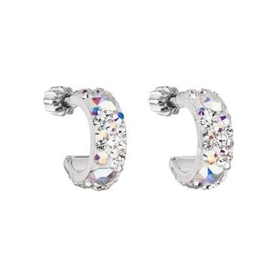 Pavona kruhy s krystaly Crystals from Swarovski® AB 31118.2 AB