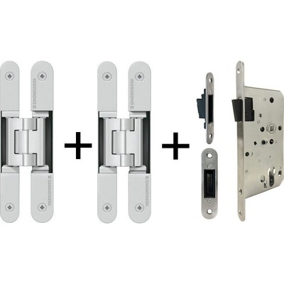 Tectus 240 3D F1 sada pantu a magnetického zámku EFB Obyčejný klíč