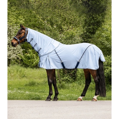 Waldhausen PROTECT Fly Rug s odnímateľnou krčnou časťou Svetlomodrá