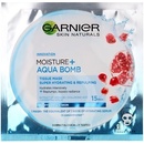 Pleťové masky Garnier Moisture & Aqua Bomb Skin Tissue Superhydrating Mask 32 g