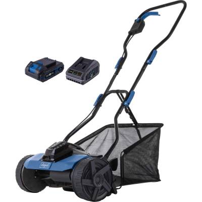 Scheppach Акумулаторна цилиндрична косачка Scheppach C-SPM380-X / 5911420400 / с включена акумулаторна батерия и зарядно (SCH 5911420400)