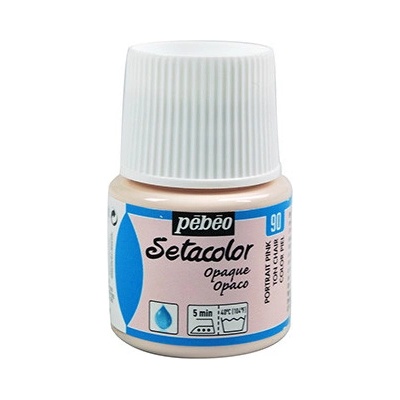 Farby na textil Pebeo Setacolor Opaque 45 ml Red