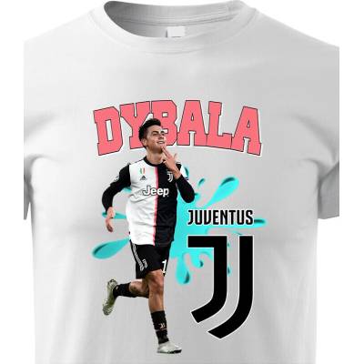Dětské tričko Paulo Dybala BíláCanvas Dětské tričko Bezvatriko.cz 2044